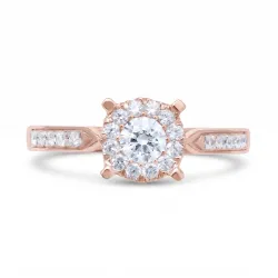Dina Ring – 18K Gold and Natural Diamonds l Celinni