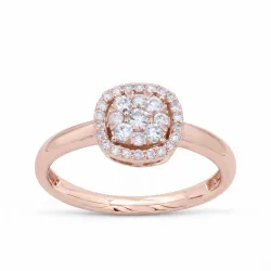 Bague Clara Coussin – Or 18K et Diamants Naturels l Celinni
