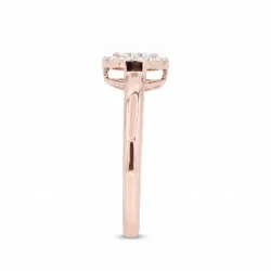 Clara Cushion Ring &ndash; 18K Gold and Natural Diamonds l Celinni