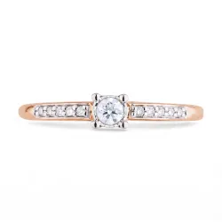 Eva Ring – 18K Gold and Natural Diamonds | Celinni