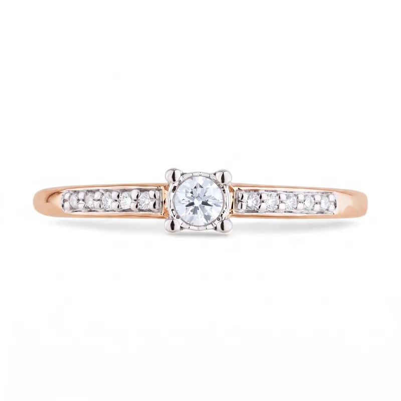 Bague Eva – Or 18K et Diamants Naturels l Bagues Celinni