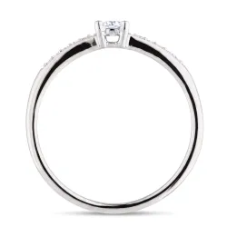 Eva Ring &ndash; 18K Gold and Natural Diamonds | Celinni