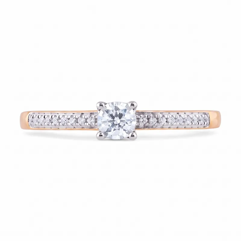 Ring Evangeline – 18K Gold und Natürliche Diamanten | Celinni