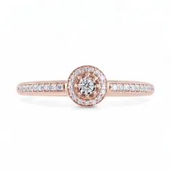 Evelyne Ring – 18K Gold and Natural Diamonds | Celinni