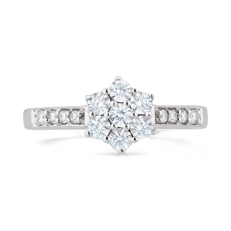 Francisca Ring – 18K Gold & Natural Diamonds l Celinni