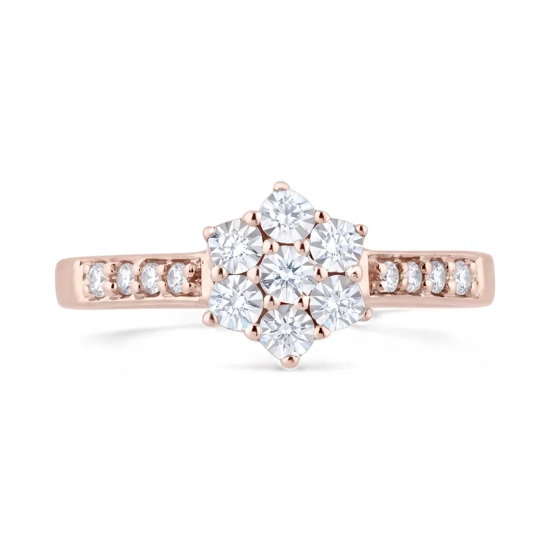 Bague Francisca – Or 18K et Diamants Naturels l Celinni