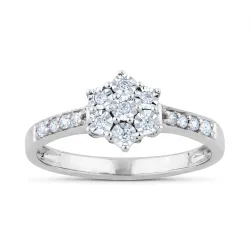 Anillo Francisca – Oro de 18K y Diamantes Naturales Celinni