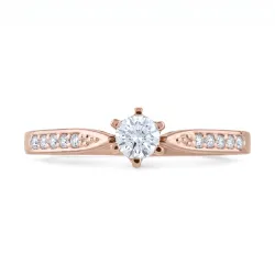 Bague Félicia – Or 18K et Diamants Naturels l Celinni