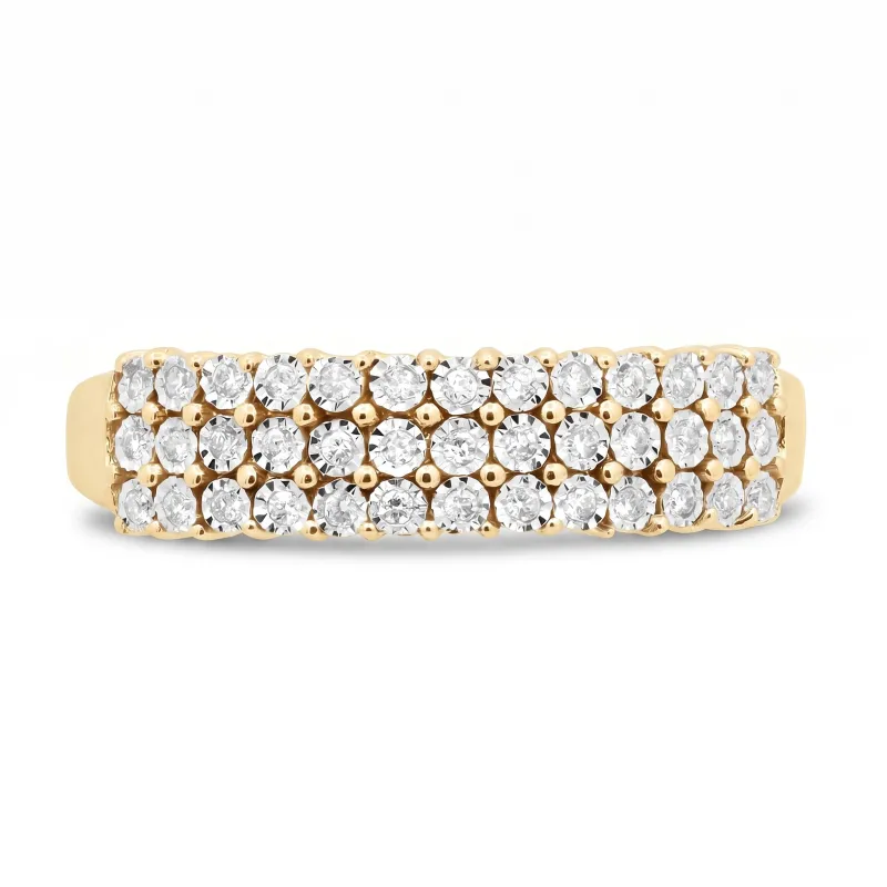 Ring Elisa &ndash; 18K Gold und Nat&uuml;rliche Diamanten l Celinni