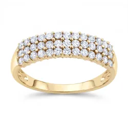 Elisa Ring – 18K Gold and Natural Diamonds l Celinni