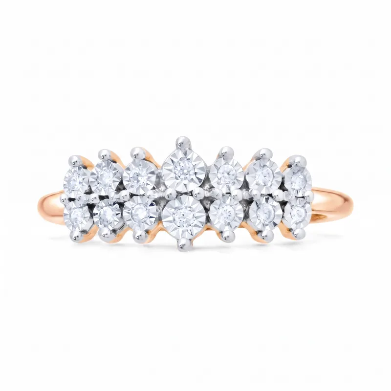 Bague Elsa – Or 18K et Diamants Naturels l Celinni
