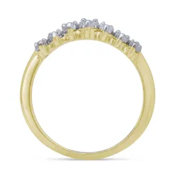 Elsa Ring &ndash; 18K Gold and Natural Diamonds l Rings Celinni