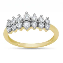 Elsa Ring &ndash; 18K Gold and Natural Diamonds l Rings Celinni
