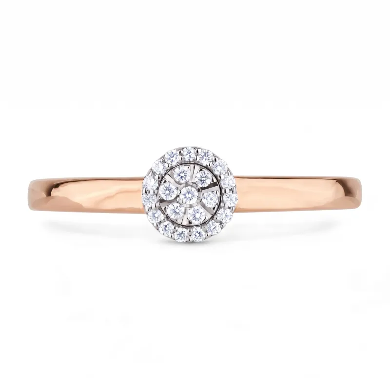 Bague Elyne &ndash; Or 18K et Diamants Naturels l Celinni