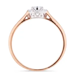 Elena Ring – 18K Two-Tone Gold & Natural Diamonds l Celinni