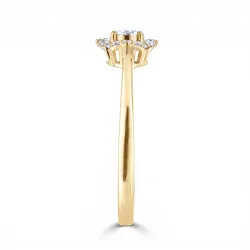 Lucy Ring – 18K Gold & Natural Diamonds l Rings Celinni