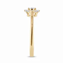 Lucy Ring – 18K Gold & Natural Diamonds l Rings Celinni