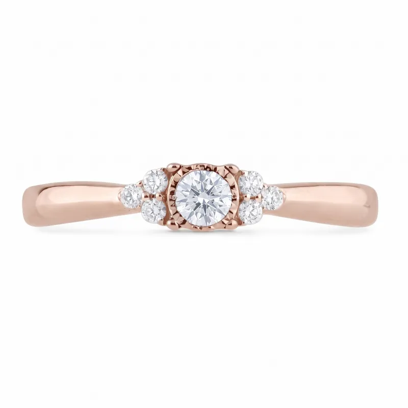 Bague Fiona &ndash; Or 18K et Diamants Naturels l Celinni