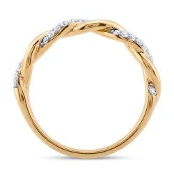Ring Florence – 18K Gold und Natürliche Diamanten l Celinni