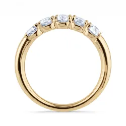 Frédérique Ring – 18K Gold and Natural Diamonds l Celinni