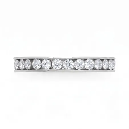 Anillo de Diamantes Naturales Gaelle en Oro de 18 Quilates