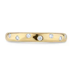 Garance Ring – 18K Gold and Natural Diamonds l Celinni