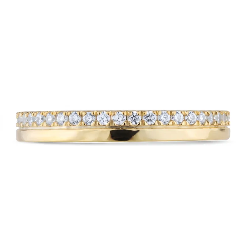 Bague Geneviève – Or 18K et Diamants Naturels l Celinni