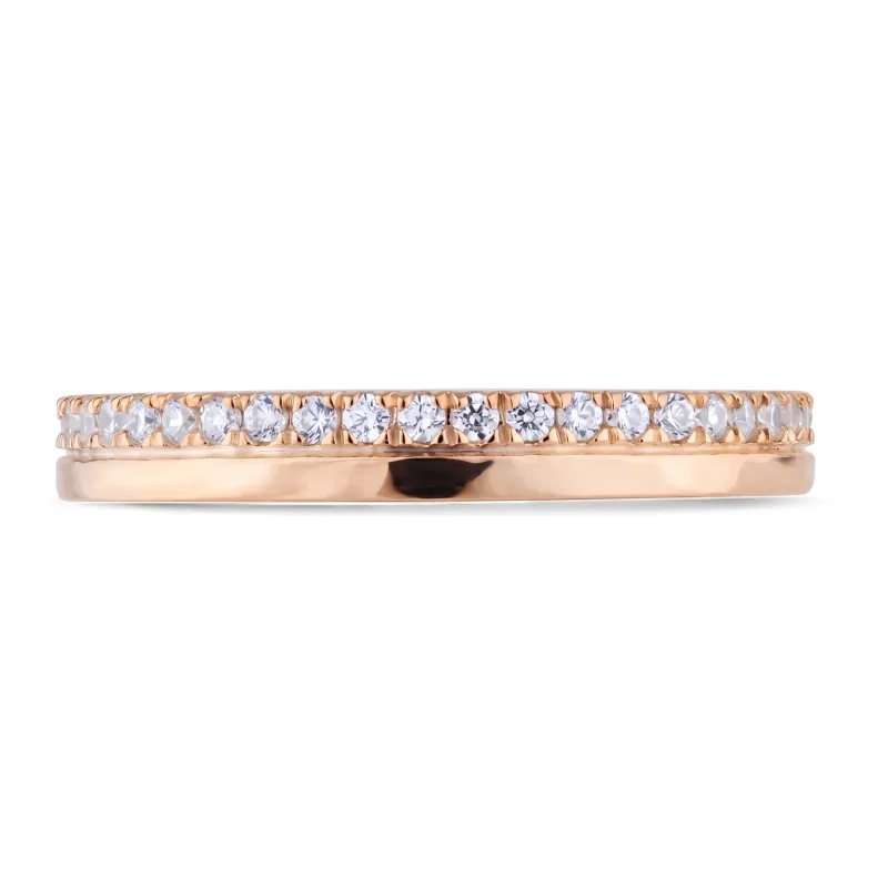 Genevieve Ring – 18K Gold and Natural Diamonds l Celinni