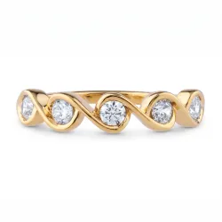 Bague Georgia &ndash; Or 18K et Diamants Naturels l Celinni