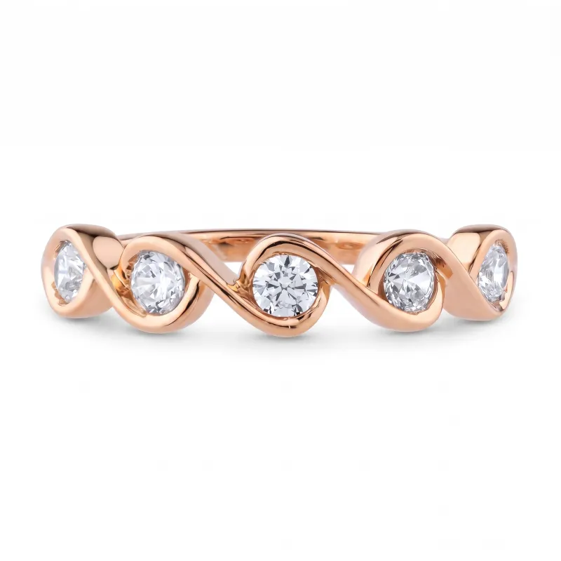 Bague Georgia – Or 18K et Diamants Naturels l Celinni
