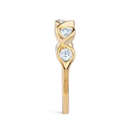 Anillo Georgia &ndash; Oro de 18K y Diamantes Naturales l Celinni