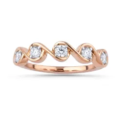 Bague Georgia – Or 18K et Diamants Naturels l Celinni