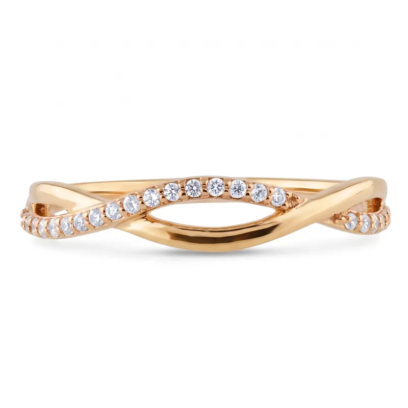 Hortense Ring – 18K Gold and Natural Diamonds l Celinni