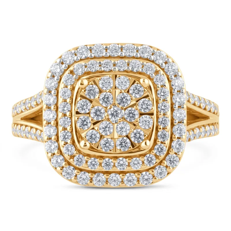 Bague Dalila - Or 18K et Diamants Naturels l Celinni