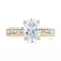 Anillo de diamantes Carmen – Oro 18K y diamantes naturales | Celinni