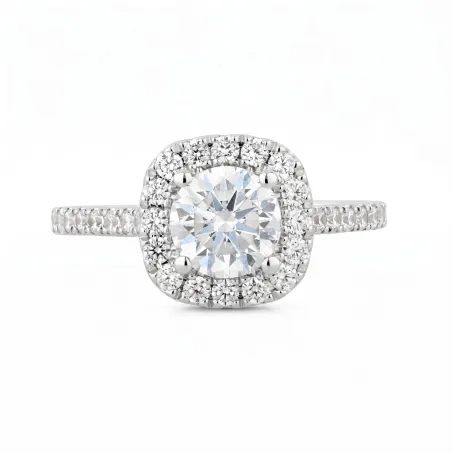 Constance Ring in 18K Goud met Natuurlijke Diamanten