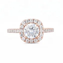 Constance Diamond Ring – 18K Gold and Natural Diamonds | Celinni