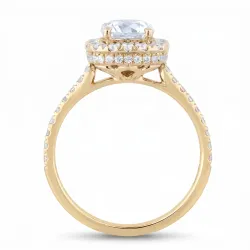 Diamantring Constance – 18K Gold und natürliche Diamanten | Celinni