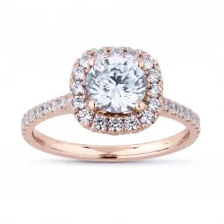 Diamantring Constance – 18K Gold und natürliche Diamanten | Celinni