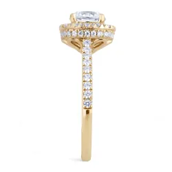 Diamantring Constance – 18K Gold und natürliche Diamanten | Celinni