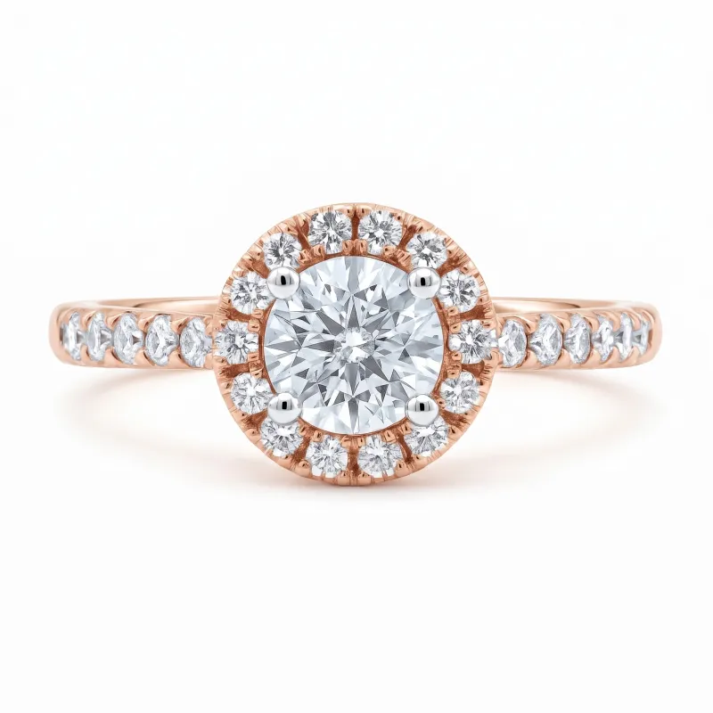 Corinne Ring in 18K Gold and Natural Diamonds | Celinni