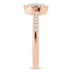 Anillo Corinne de Oro 18K y Diamantes Naturales | Celinni