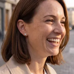 Pendientes de Diamante Redondo – Colección Promesse Celinni