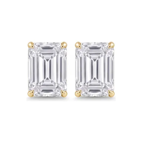 Diamant Smaragd Ohrringe Promesse