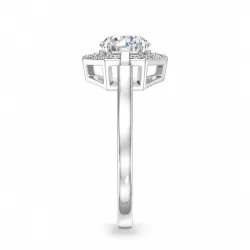 Anillo de compromiso diamante redondo Livia | Celinni