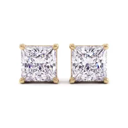 Boucles d'Oreilles Diamant Princesse Promesse