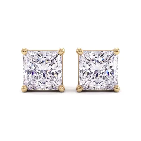 Prinzessin Diamant Ohrringe Promesse