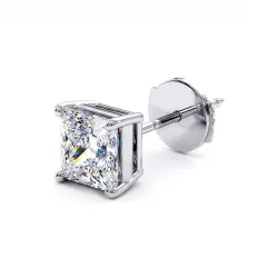 Pendientes de Diamante Princesa Promesa