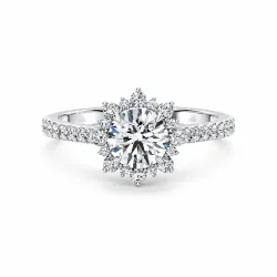 Round Diamond Engagement Ring Alba | Celinni