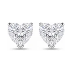 Diamanten hart oorbellen Promesse